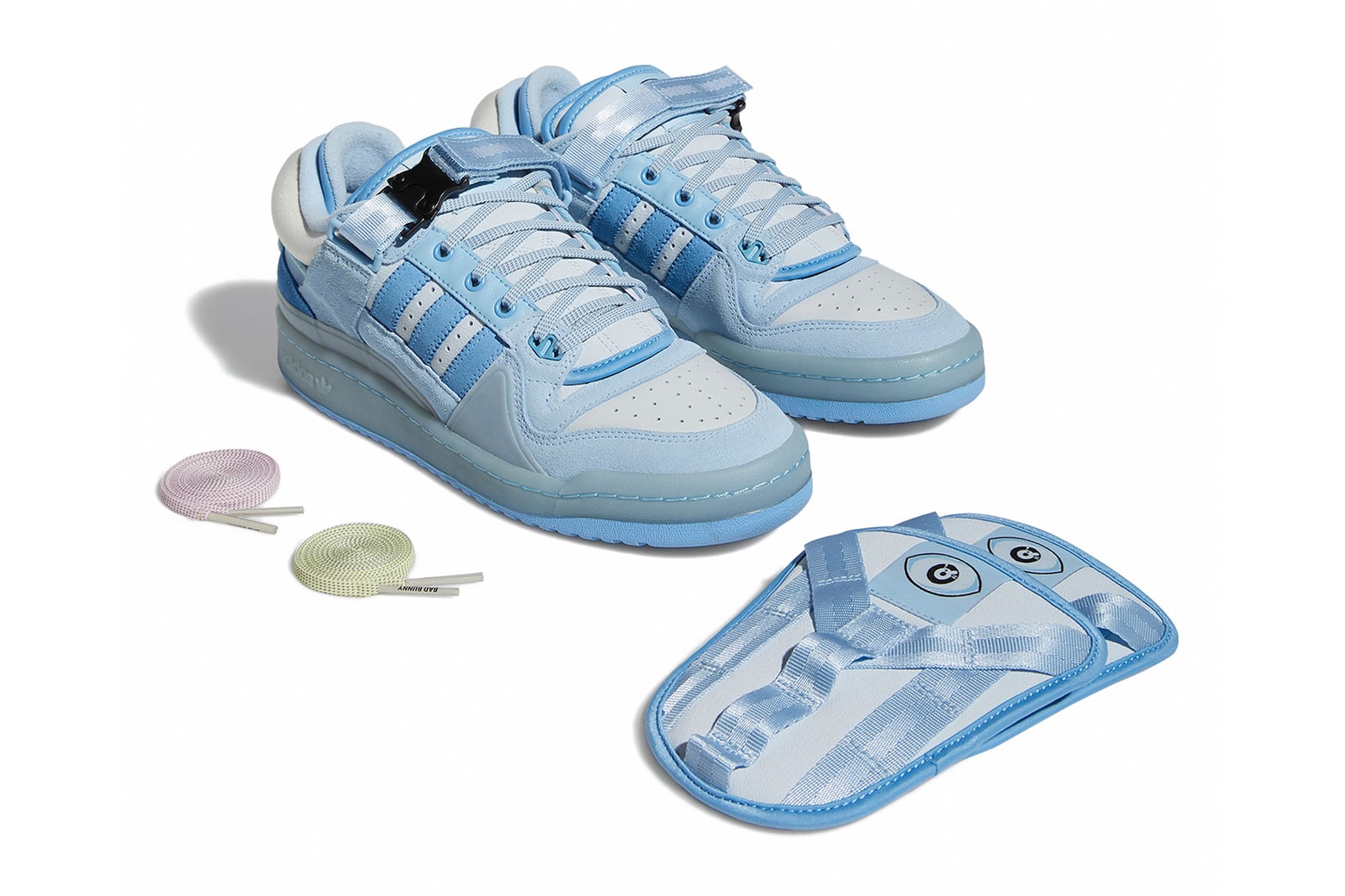 Bad Bunny adidas Originals Forum Low Sky Blue Collaboration Release Where to buy