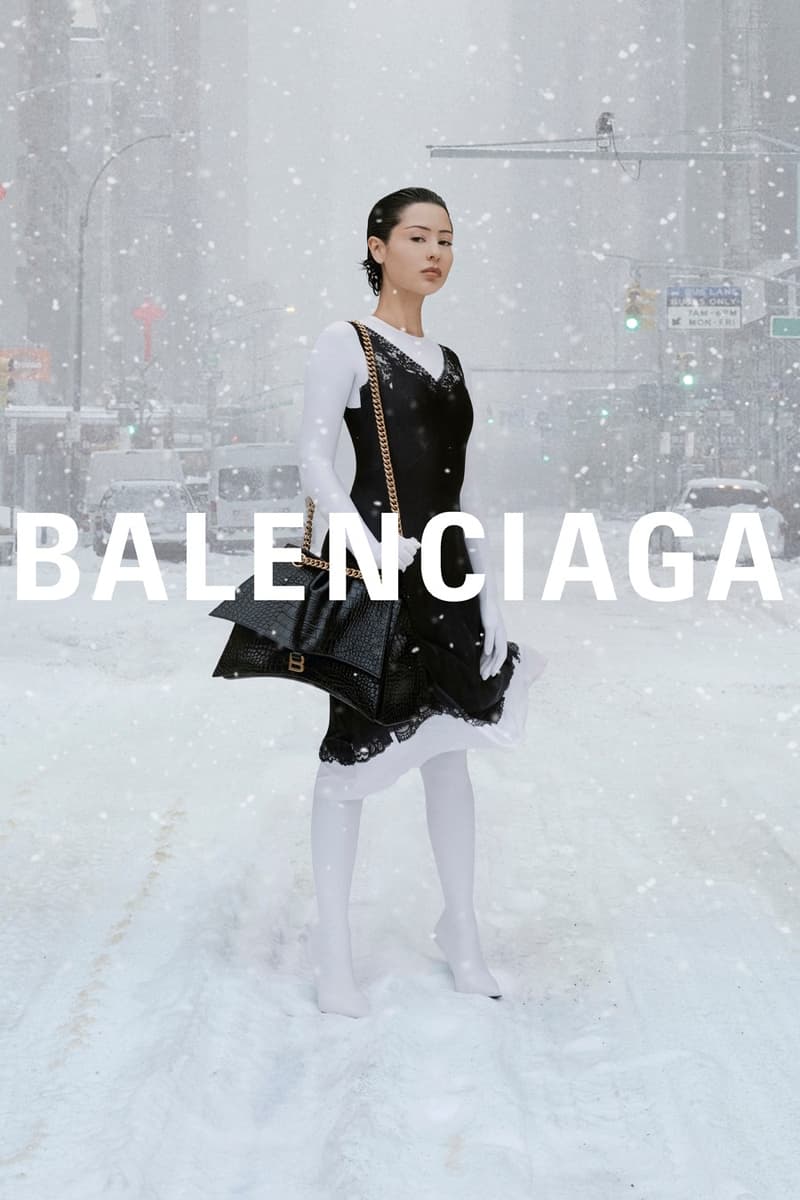 navy blue dress for baby girl Kim Kardashian Shines in Balenciaga Winter 2022