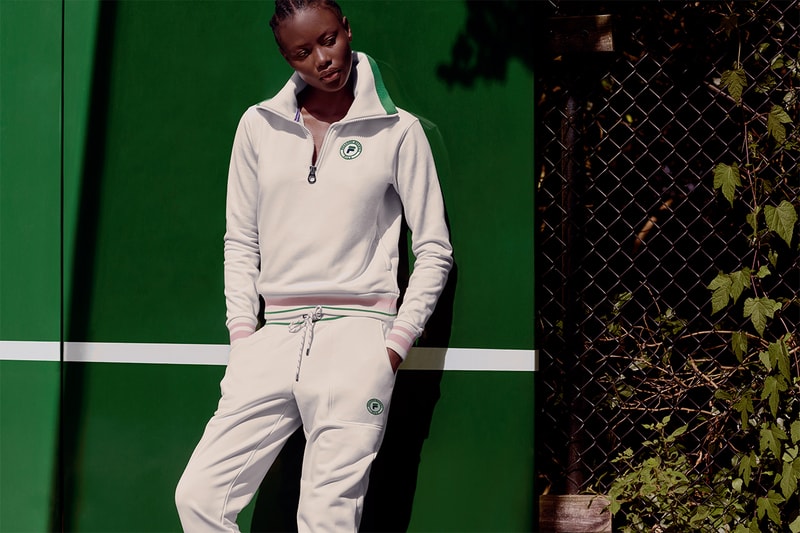 FILA brandon maxwell collaboration tennis dresses tracksuits skirts 