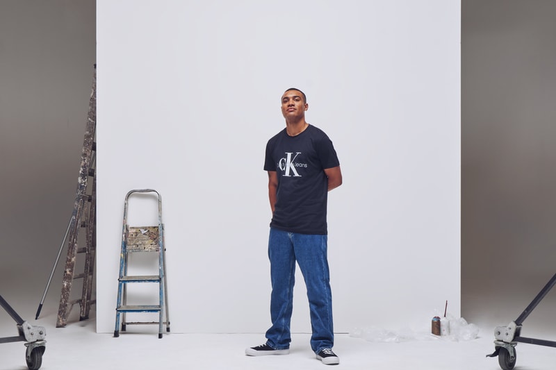 Calvin Klein CK fashion streetwear hypebeast artists Alfie Kungu Rediet Longo RED Rafaella Braga Maïte Marque collaboration monogram print visuals campaign