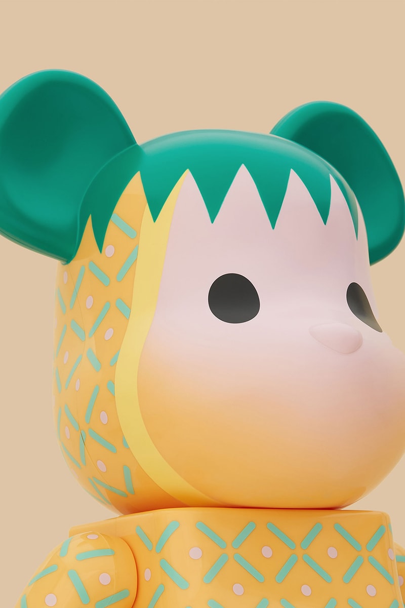 CLOT Medicom Toy Bearkbrick "Pink Pineapple" Summer Fruits Collaboration Release Info