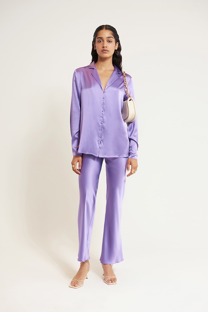 cult gaia amethyst collection pantone color of the year dresses clutches sandals heels purses accessories