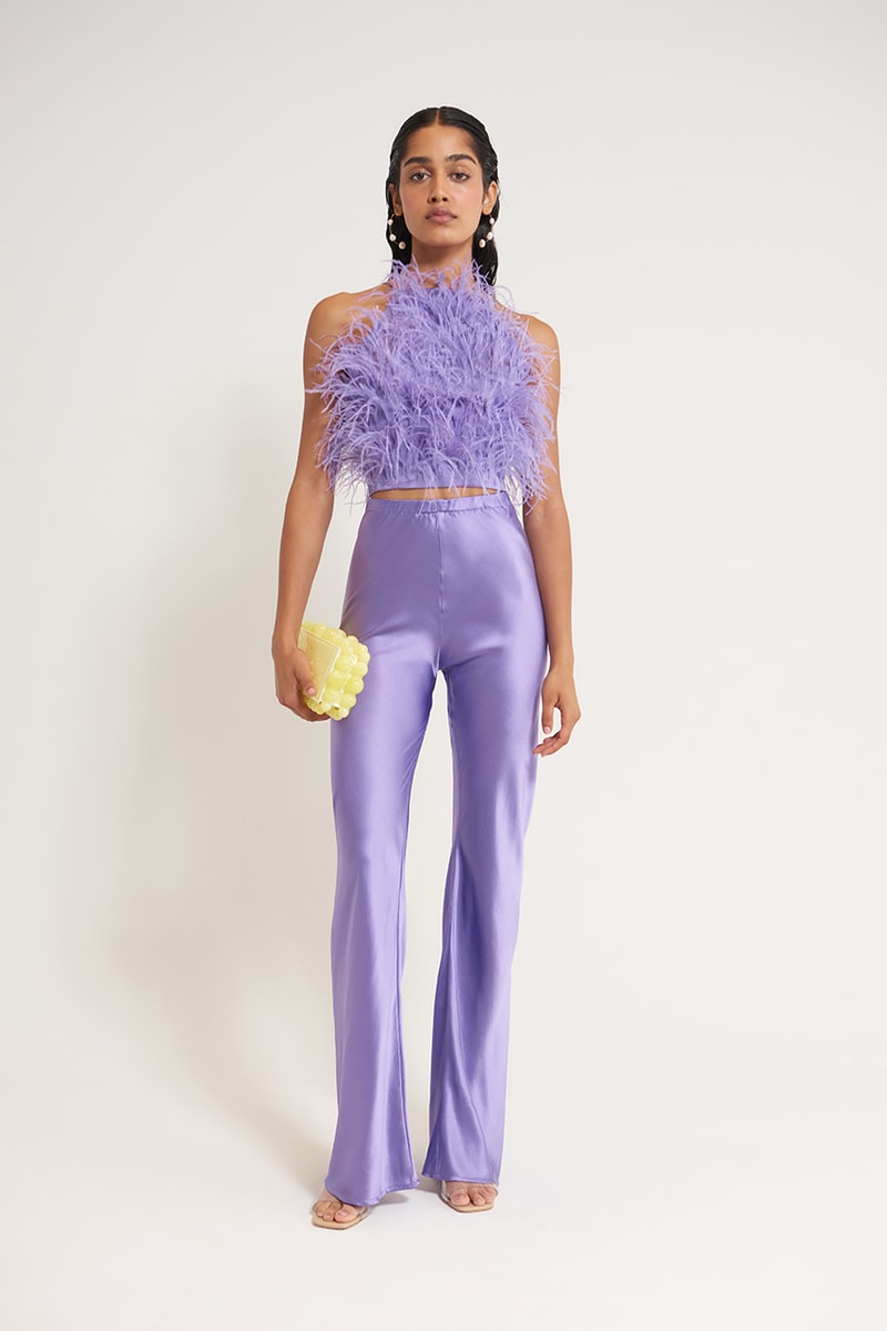 cult gaia amethyst collection pantone color of the year dresses clutches sandals heels purses accessories