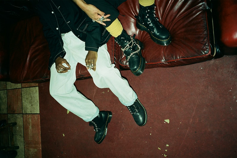 dr. martens the great frog london jeweler boots footwear fall/winter 2022