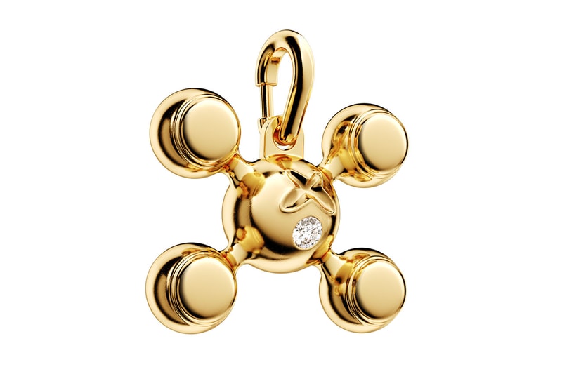 Frank Ocean Homer When A Dog Comes To Stay Collection Fine Jewelry 18 Karat Gold Necklaces Pendants