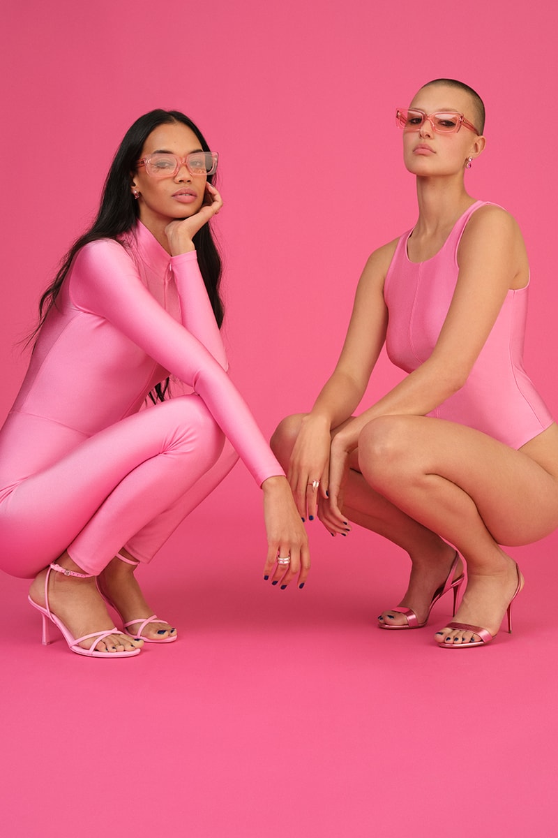 good american fall winter pink collection leggings bodysuits jackets