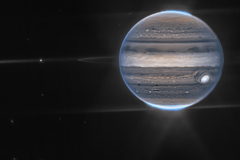 nasa jupiter photos infared light great red spot galaxy milky way