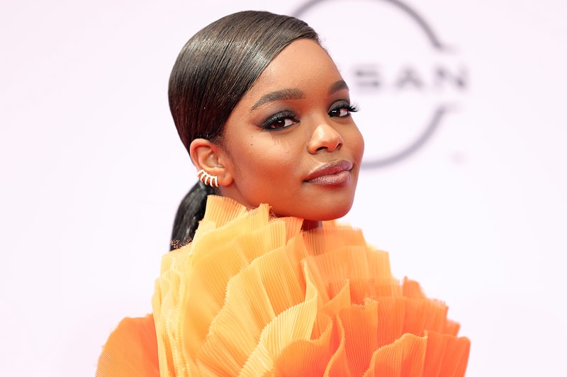 Marsai Martin 18th birthday gingerbread light brown hair 