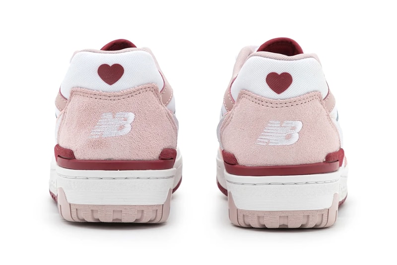 New Balance 550 Women's White Scarlet Hearts bbw550zv price release info