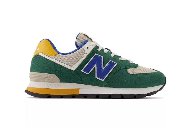 New Balance 574 Rugged Green Royal Blue Yellow ML574DVG Where to Buy