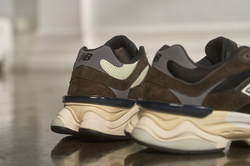 New Balance 9060 Silhouette Black Colorway Sneakers 