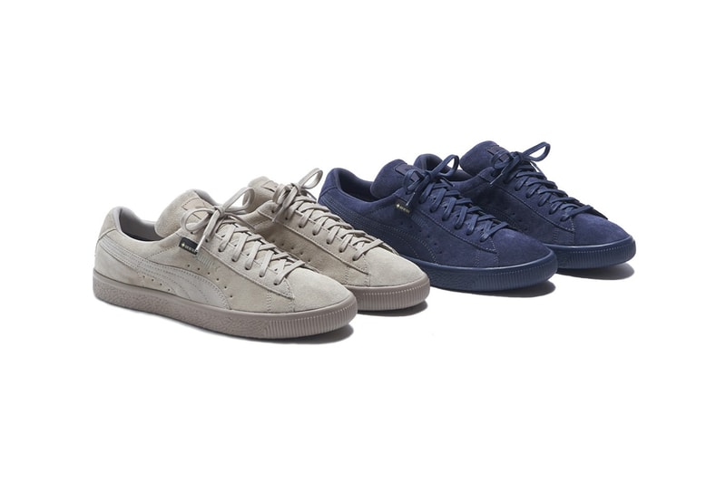 puma nanamica suede beige navy vtg sneaker collaboration trainers