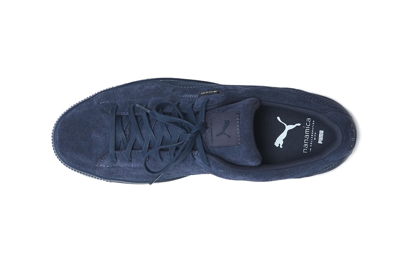 puma nanamica suede beige navy vtg sneaker collaboration trainers