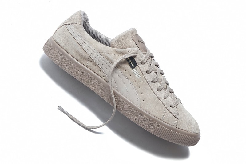 puma nanamica suede beige navy vtg sneaker collaboration trainers