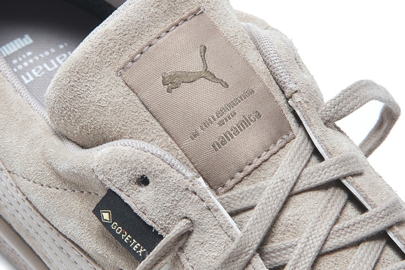 puma nanamica suede beige navy vtg sneaker collaboration trainers
