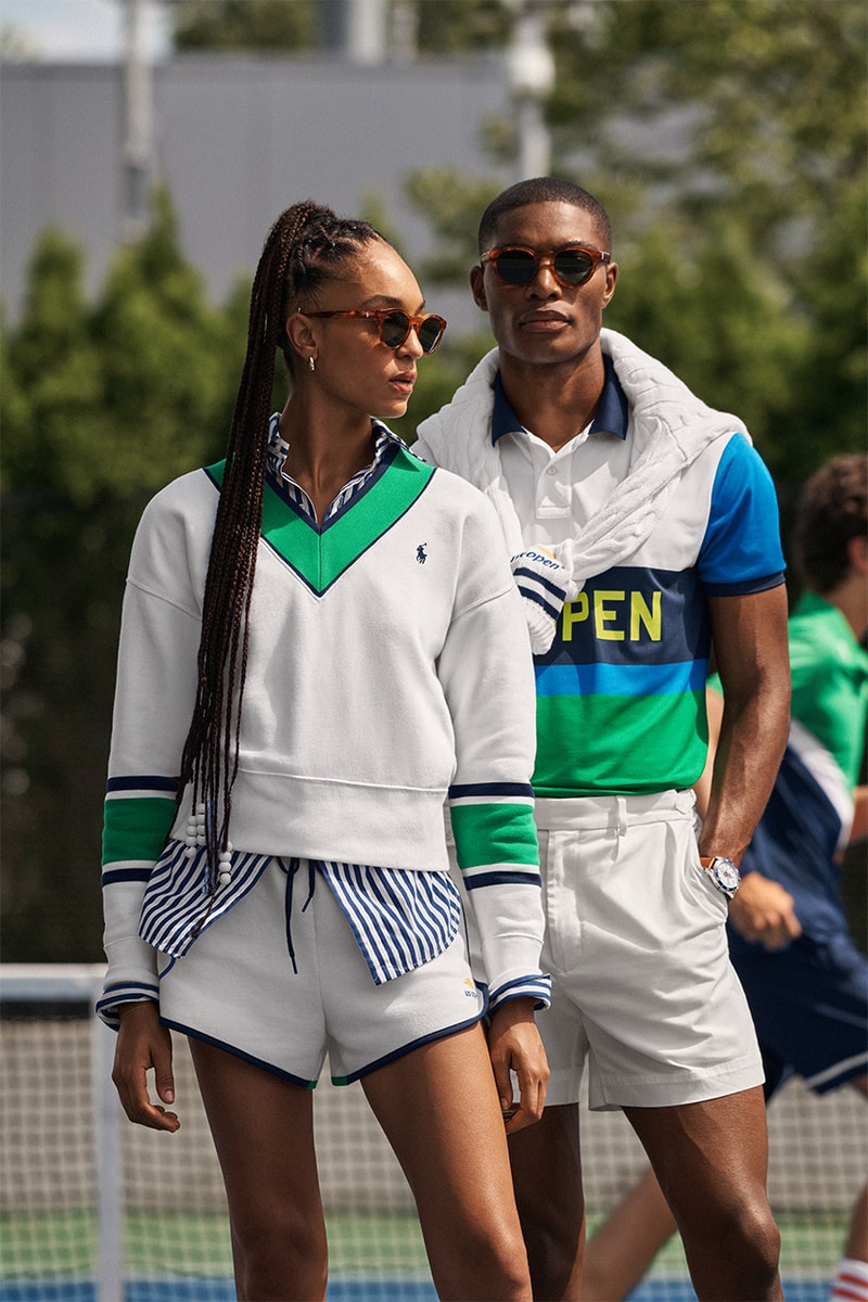 ralph lauren us open tennis championships apparel collection sweaters polos backpacks hats accessories wilson tennis balls