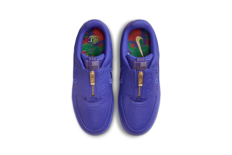 Serena Williams Nike Air Force 1 LXX Zip Lapis Gold dr9842-400 Price Release Info