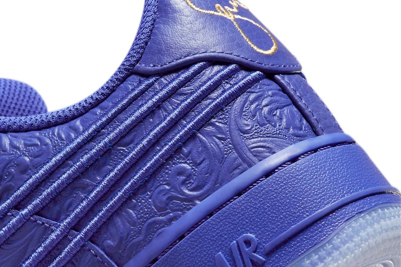 Serena Williams Nike Air Force 1 LXX Zip Lapis Gold dr9842-400 Price Release Info
