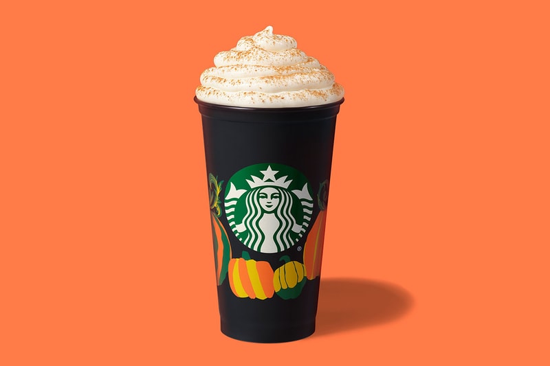 starbucks uk pumpkin spice latte cream cold brew