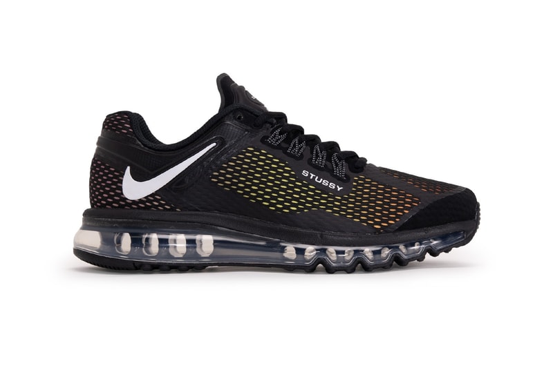 Stüssy Nike Air Max 2013 2015 Fossil Pink Beige Mesh Swoosh