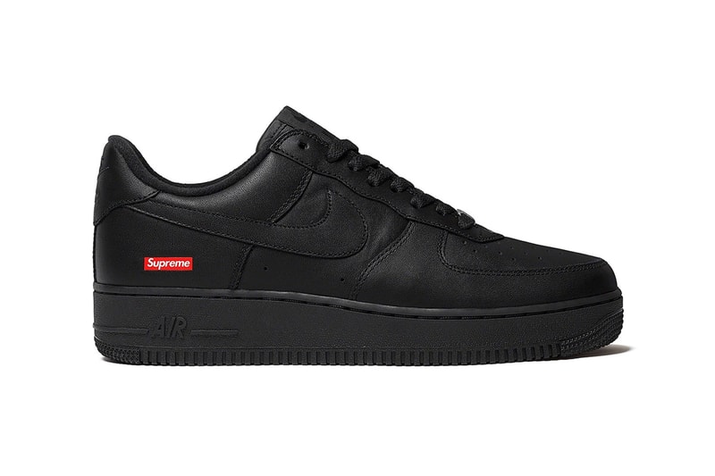 Supreme Nike Air Force 1 Triple White Black Wheat Fall Winter Restock Release Info