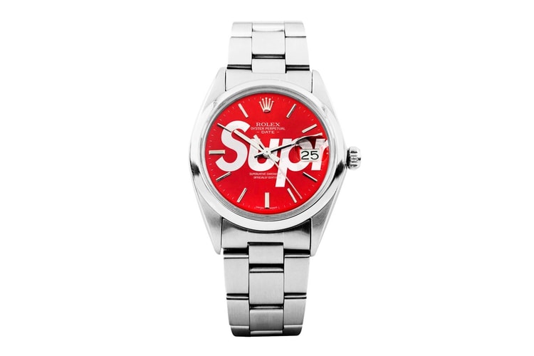 Supreme Rumored to Release a Rolex Oyster Perpetual Date Collaboration