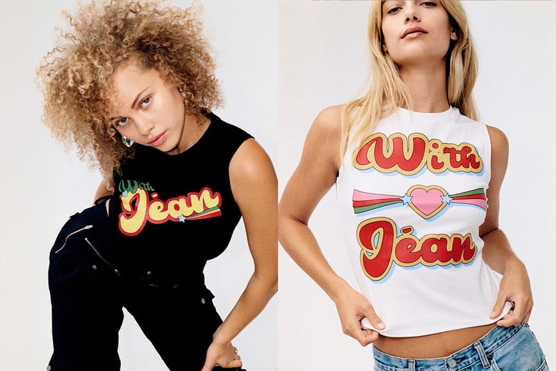 With Jéan Drops Colorful Graphic Tees