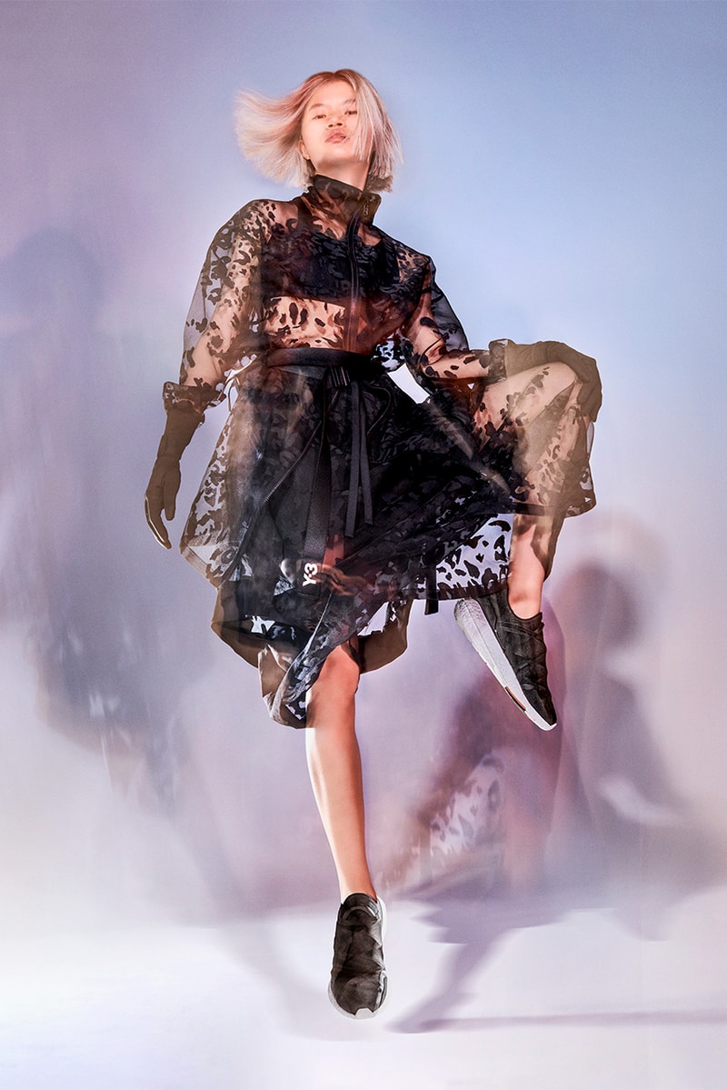 y-3 adidas yohji yamamota fall/winter 2022 sneakers dresses outerwear 