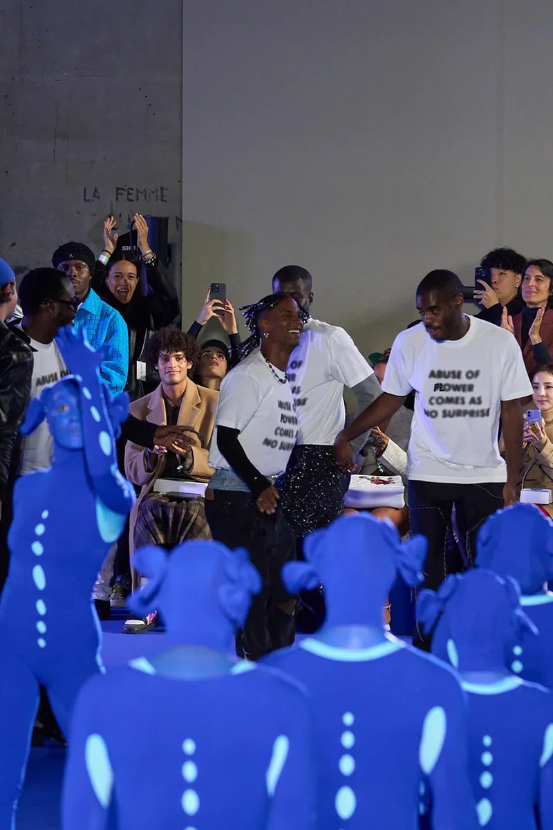 Off-White™'s Spring 2023 Ready-to-Wear collection virgil abloh denim dresses masks suits skirts
