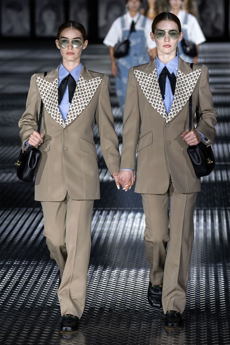 gucci, ss23, spring summer 2023, fashion, style, collections, twinsburg, runway