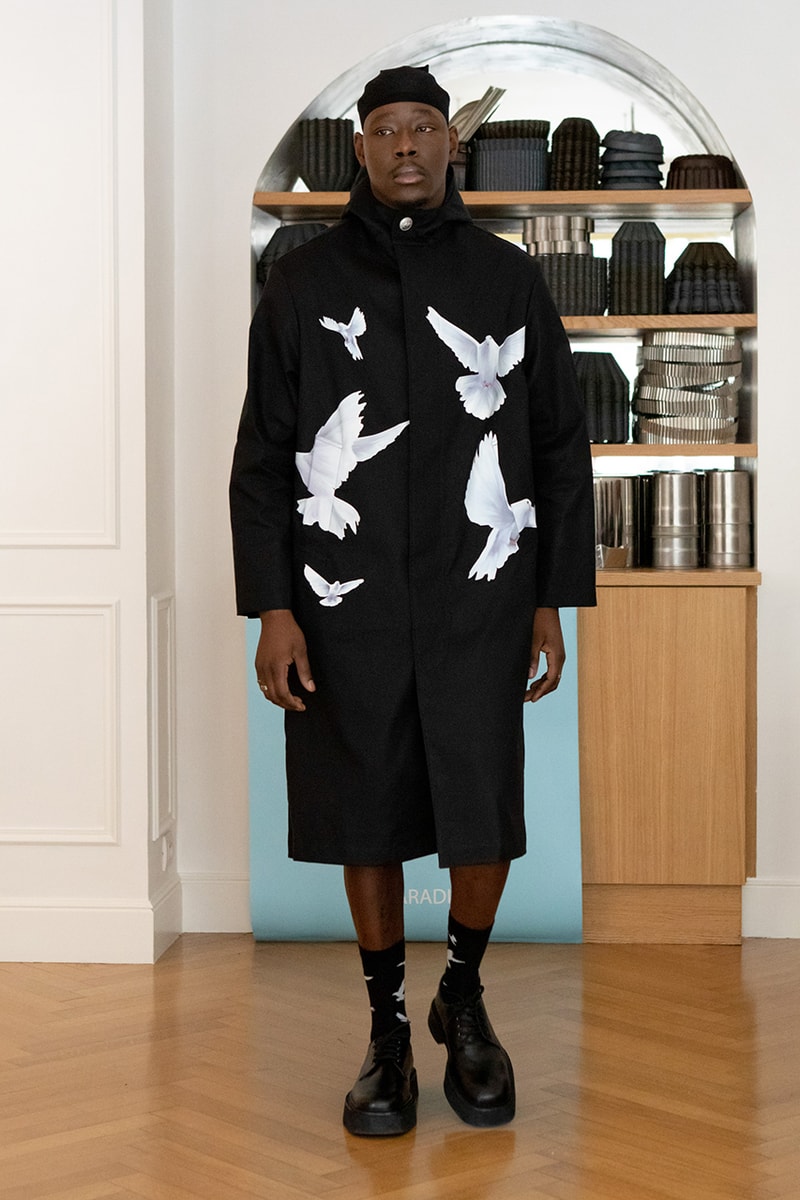 3.paradis spring summer 2023 paris fashion week womenswear birds 