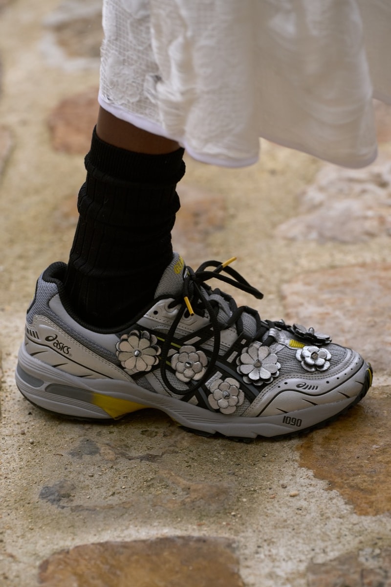 Cecilie Bahnsen asics footwear sneakers paris fashion week runway