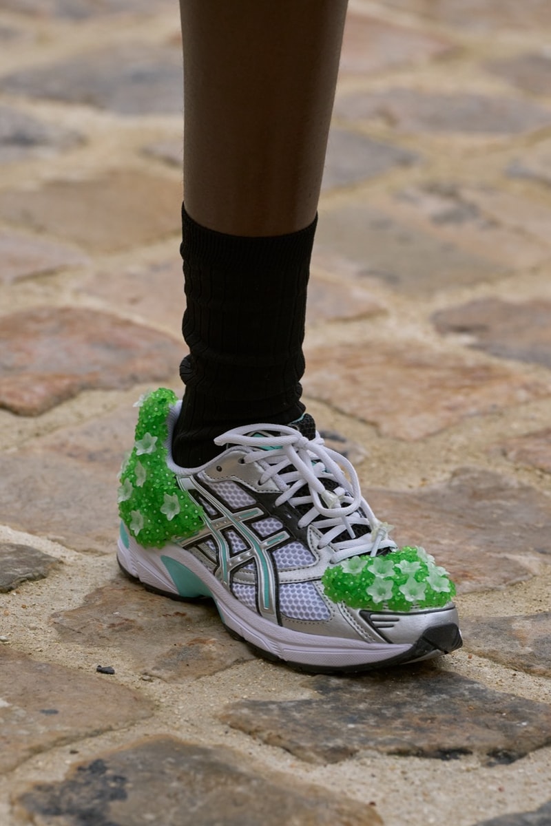 Cecilie Bahnsen asics footwear sneakers paris fashion week runway
