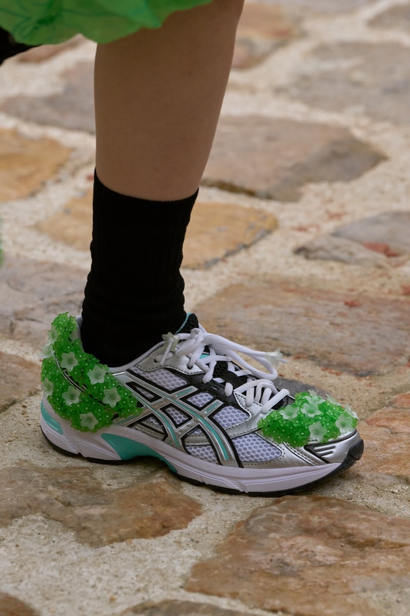 Cecilie Bahnsen asics footwear sneakers paris fashion week runway