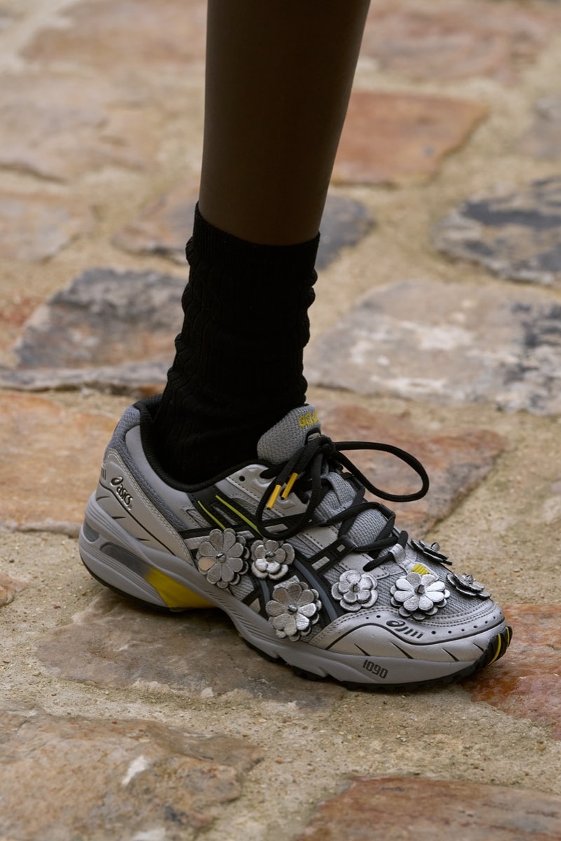 Cecilie Bahnsen asics footwear sneakers paris fashion week runway