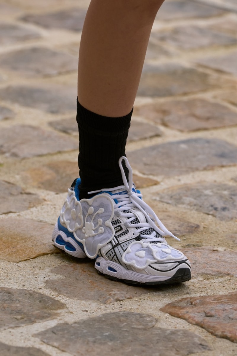 Cecilie Bahnsen asics footwear sneakers paris fashion week runway