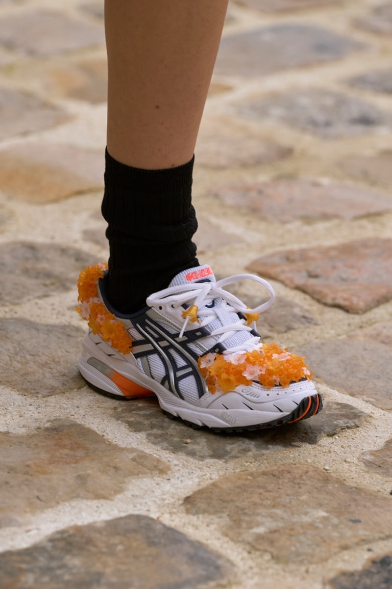 Cecilie Bahnsen asics footwear sneakers paris fashion week runway