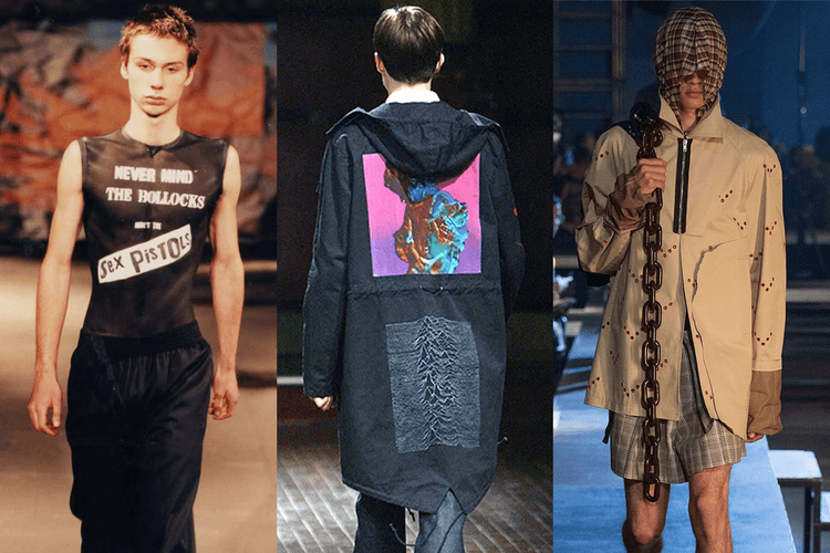 5 Times Raf Simons Showed Love for British Culture on the Runway
