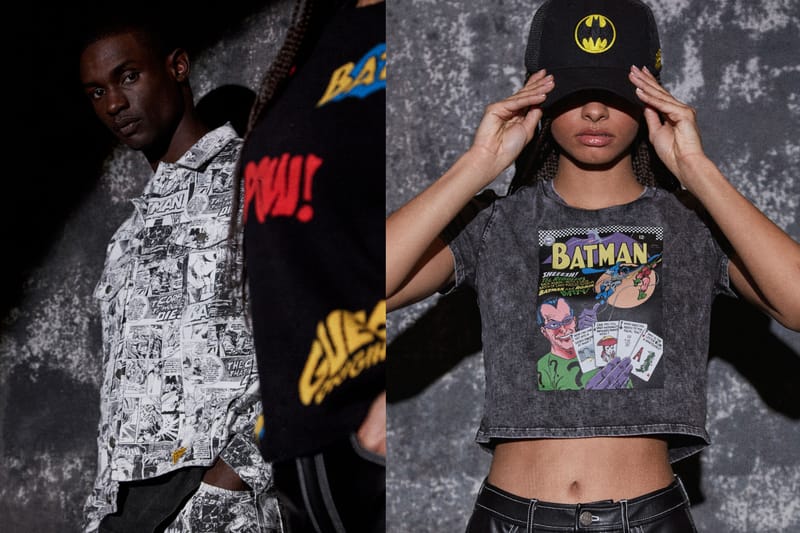 GUESS Originals Drops a Collaborative Collection With Batman for Fall 2022