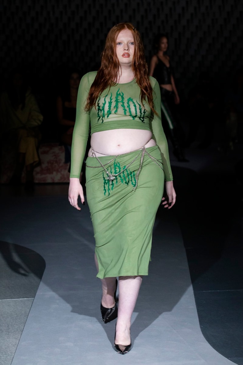 Miaou corsets clothes paris fashion week runway show