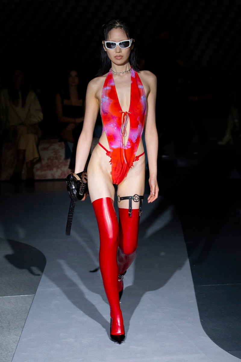 Miaou corsets clothes paris fashion week runway show