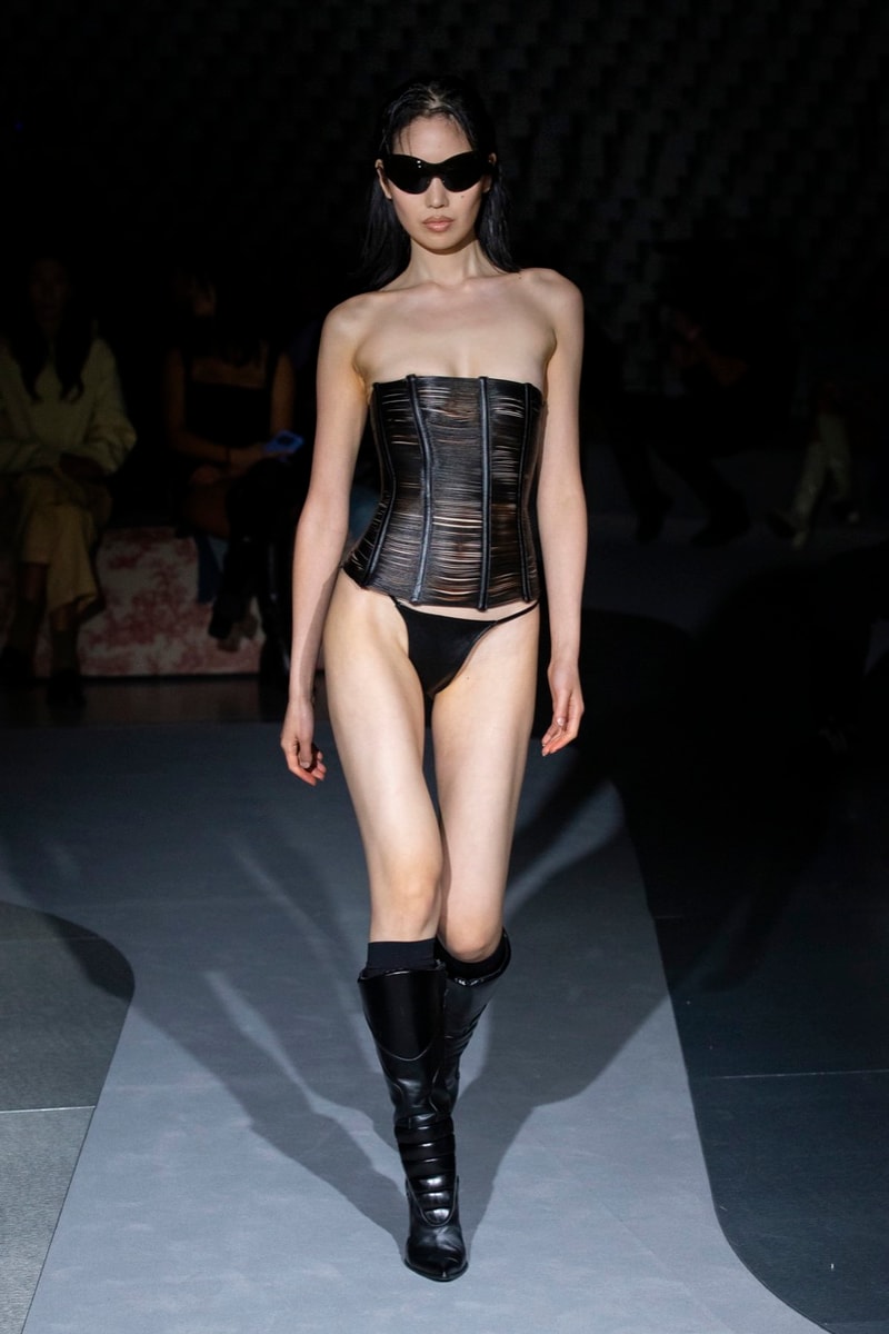 Miaou corsets clothes paris fashion week runway show