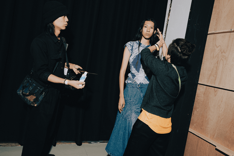 Masha Popova SS23 Backstage