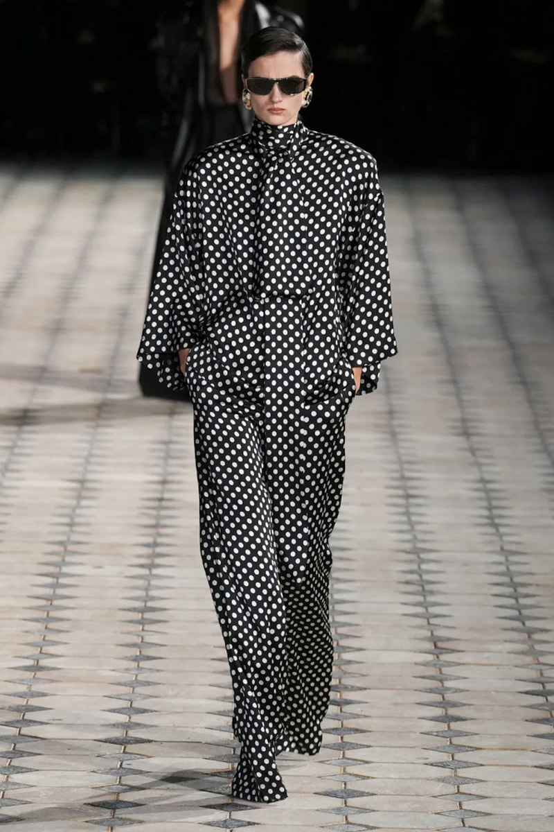 Saint Laurent Showcases SS23 Collection At Paris Fashion Week