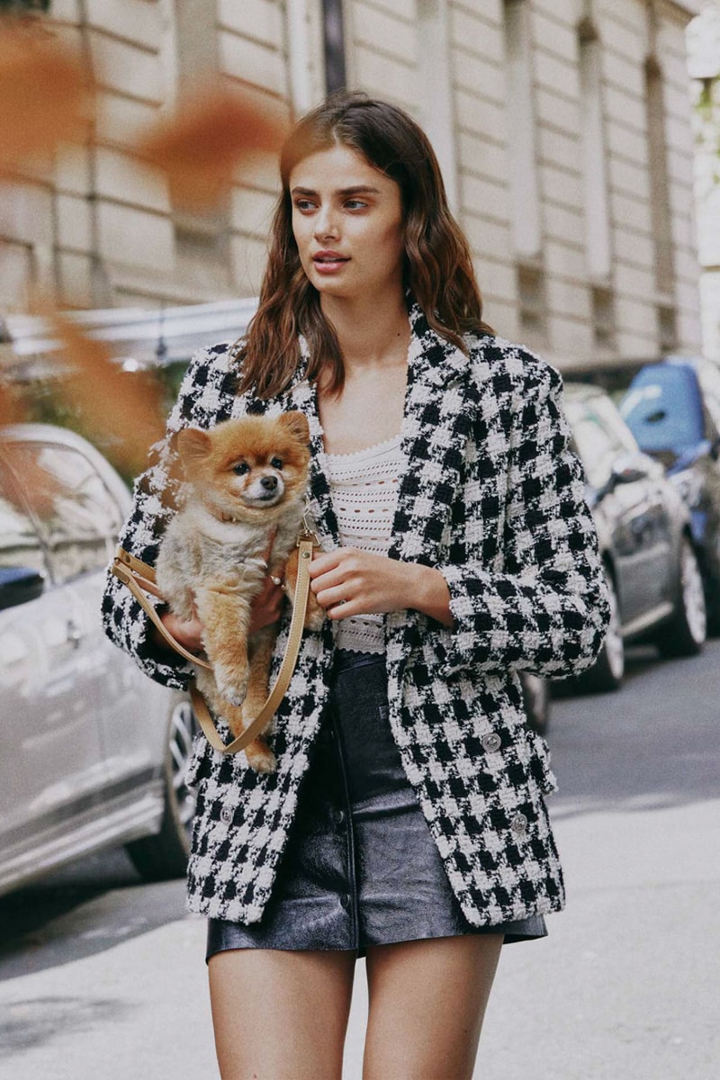 Maje Releases Taylor Hill FW22 Campaign