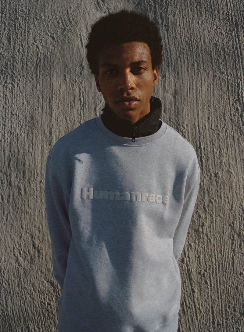 adidas pharrell williams footwear collab t-shirts jumpers jersey crew necks
