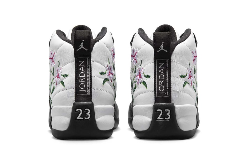 Air Jordan 12 Floral GS DR6956-100 Price Release Info