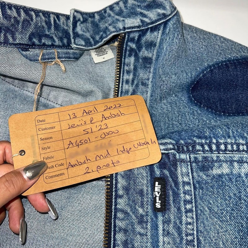 AMBUSH Levi's Denim Collaboration Yoon Teaser Image Release Info