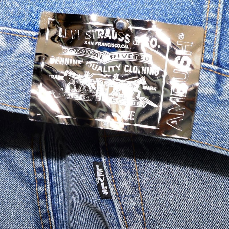AMBUSH Levi's Denim Collaboration Yoon Teaser Image Release Info