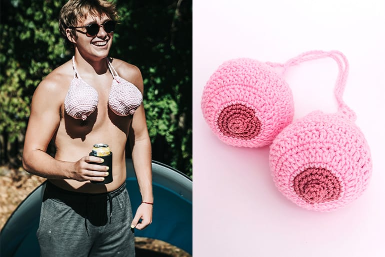 These Titty Bags Are Cuter Than Anything Your Grandma Could Crochet